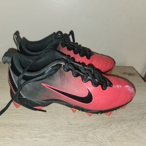 Nike Women's Hyperdiamond 2 Keystone Softball Cleats Black Pink Size 7.5‎